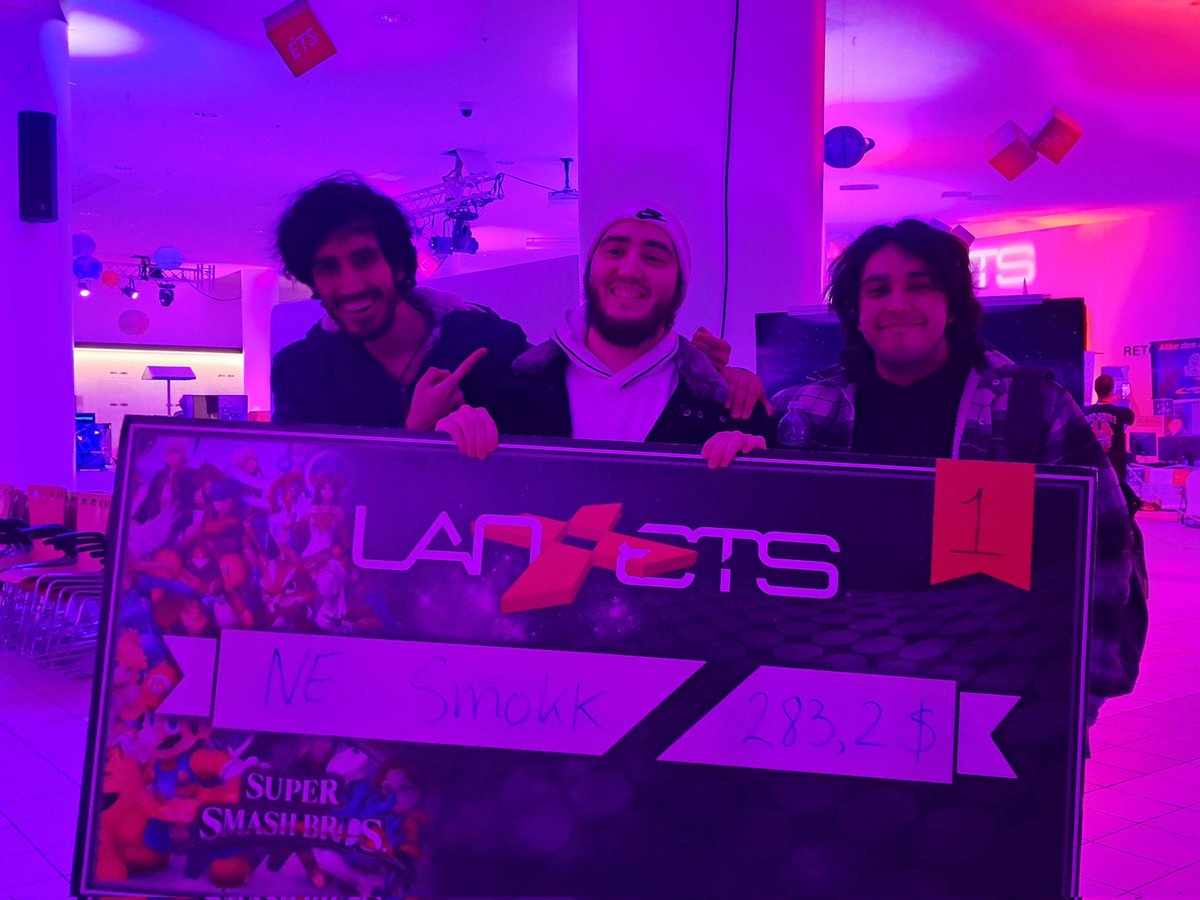Little late but won LAN ETS 2025! It was a fun event, ggz!