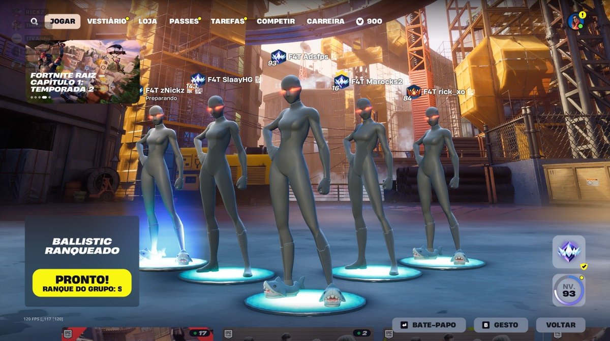 SlaayHG_'s tweet photo. Ganhamos +1 Campeonato De Ballistic da gringa Sendo Organizada pela: @Dv8Tournaments

Gostaria também de agradecer aos mlks:
@Adsfps_
@TutuIntelectual
@OnMarock
@znickzfn
@LpsRick
Representando a org: @F4TALITYgg https://t.co/O8DkDJwGbM