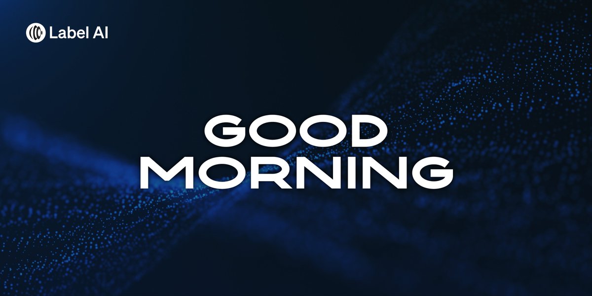 LABELFoundation's tweet image. ☀ ️ Top of the morning to you!

 Begin your day with a burst of positivity and the beautiful music from LABEL AI.
 Wishing you a day full of smiles! 🎵✨

▶️ Download TRACKS dApp: clesson.page.link/GMEHtKdcnQWAVh…

#LABELAI #Label #TRACKS #GoodDay #Web3 #Blockchain #Crypto #MusicFI