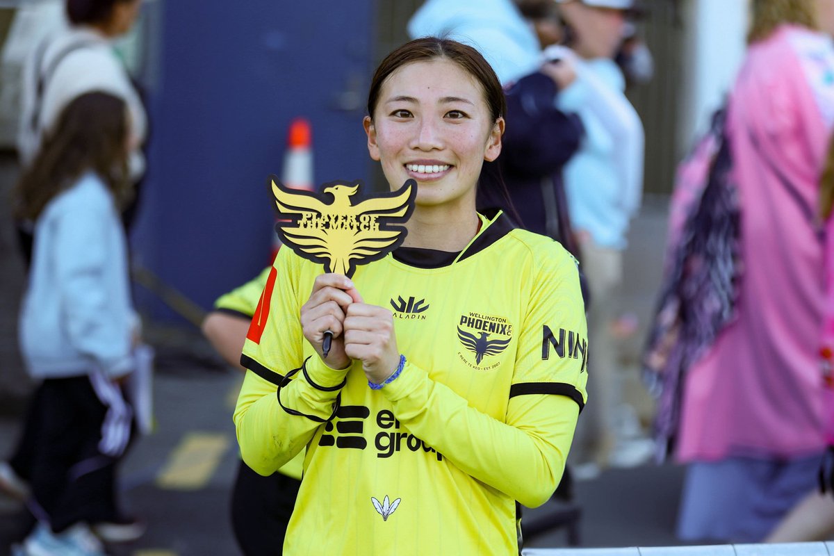 FlightoftheNix's tweet photo. FOTN/LCOY POTM for yesterday’s win was Mebae Tanaka! Fantastic goal - who knows how she generated so much power from such a tight space! ⚽️ @osaru7015 @cornerofyellow 
📷@NZPhotomac https://t.co/ae6nMnTkyW