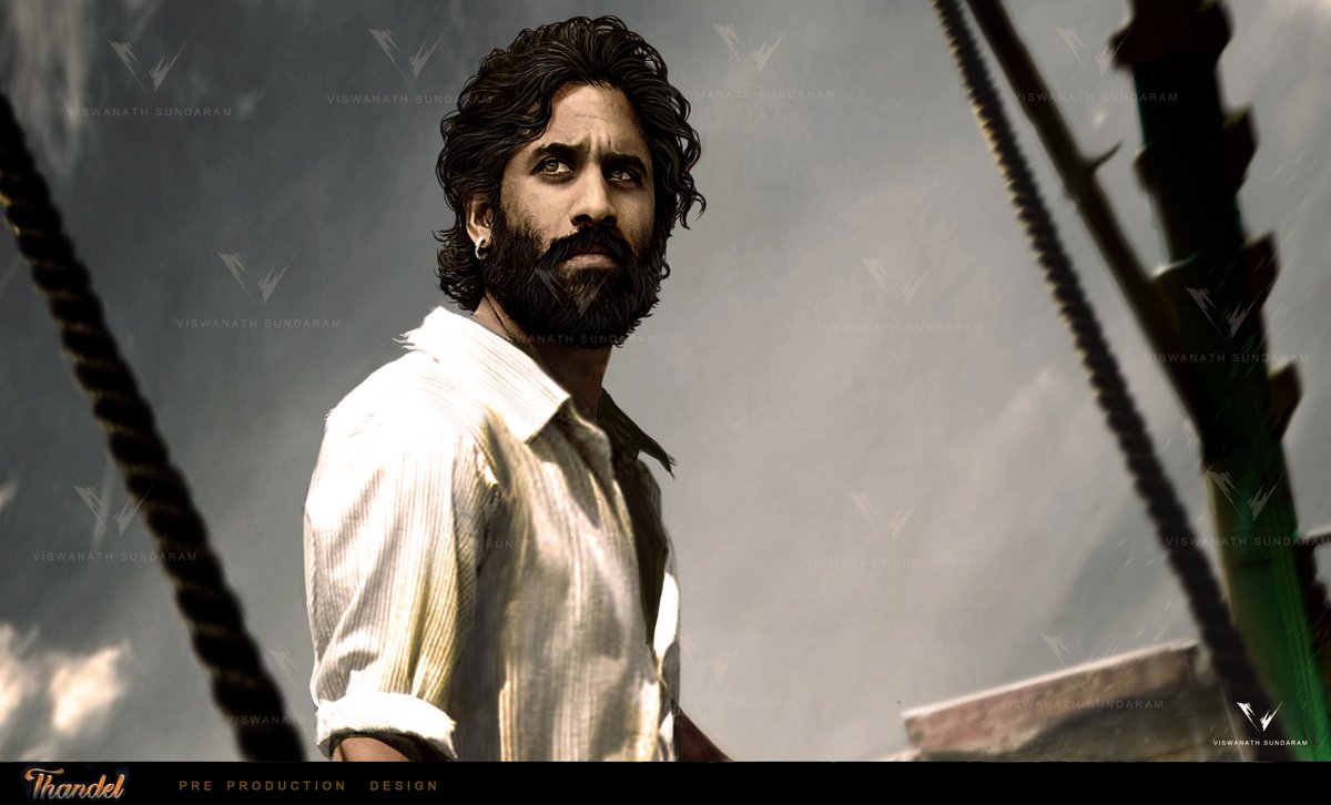 viswanathart's tweet image. Thandel 2023 Preproduction Design works #Thandel #creativedirector #lookdevelopment #visualization #productiondesign #preproductionart #vizdev #NagaChaitanyaAkkineni viswanath-sundaram.artstation.com