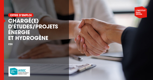[Offre d'emploi] Chargé(e) d’études/projets énergie et hydrogène
CDI 

L’AREC, département #Énergie et #Climat de L'Institut Paris Region recrute un(e) Chargé(e) d’études/projets énergie et #hydrogène

POSTULER : institutparisregion.fr/offres-demploi…

#Emploi