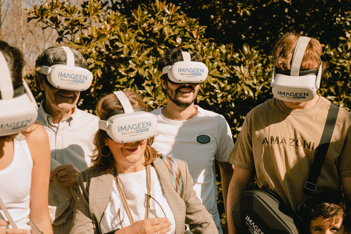 IMAGEEN (@imageenvr) on Twitter photo Ven a descubrir la experiencia IMAGEEN: recorre el centro de Madrid contemplando sus orígenes en realidad virtual. 😎
¡Aprovecha nuestro descuento dle día del padre! 😍👉 n9.cl/1s790
#Madrid #IMAGEEN #ruta #actividad #VR #RealidadVirtual #historia #patrimonio Ven a descubrir la experiencia IMAGEEN: recorre el centro de Madrid contemplando sus orígenes en realidad virtual. 😎
¡Aprovecha nuestro descuento dle día del padre! 😍👉 n9.cl/1s790
#Madrid #IMAGEEN #ruta #actividad #VR #RealidadVirtual #historia #patrimonio