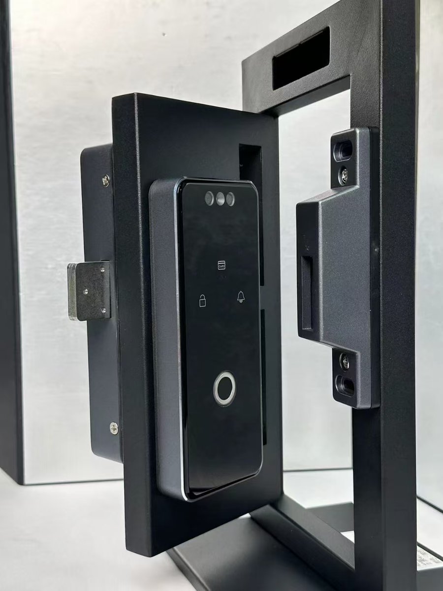 304 stainless steel, supports TTLock APP. Tuya APP. Bluetooth. Remote control. Card unlocking, password unlocking, key unlocking, fingerprint unlocking.