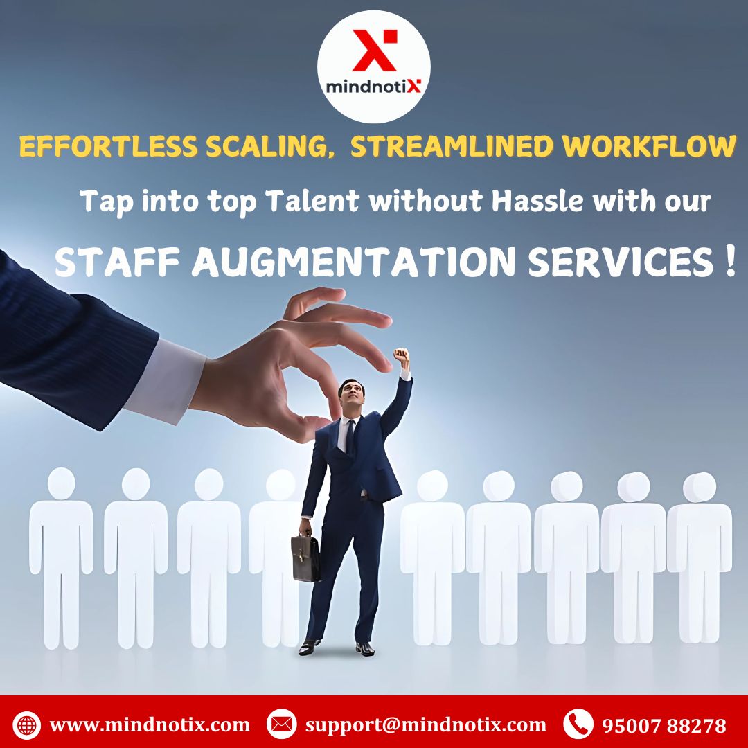 mindnotix's tweet image. Boost your project with our expert staff. Flexible, efficient, effective.
mindnotix.com
#AugmentedTeam #ProjectStaffing #ResourceSolutions #mindnotix  #RohitSharma #goldrate