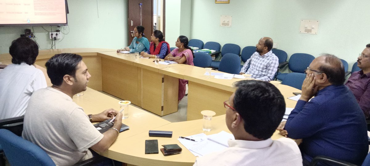 BangaloreCwc's tweet image. Monthly Review Meeting under the chairmanship of CE,MSO,CWC, Bengaluru is conducted on 05.03.2025 at the conference hall of Jalasoudha.