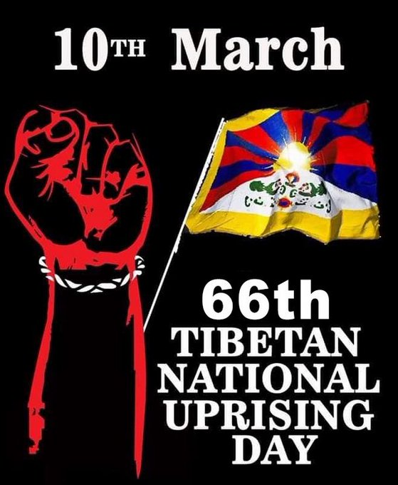 Tibet is not a part of China. Tibet's struggle for independence has been a long and painful journey. It's not just about land; it's about the preservation of culture, religion, and the human spirit. Tibetan Uprising Day 
<a href="/ShenYunCreation/">Shen Yun Zuo Pin</a> <a href="/degewa/">འོད་ཟེར།唯色Woeser💙💛 🦋</a> <a href="/DalaiLama/">Dalai Lama</a> <a href="/GustaveLeon/">Leon Gustave Tenzin wangchuk Sergei Stuart</a>