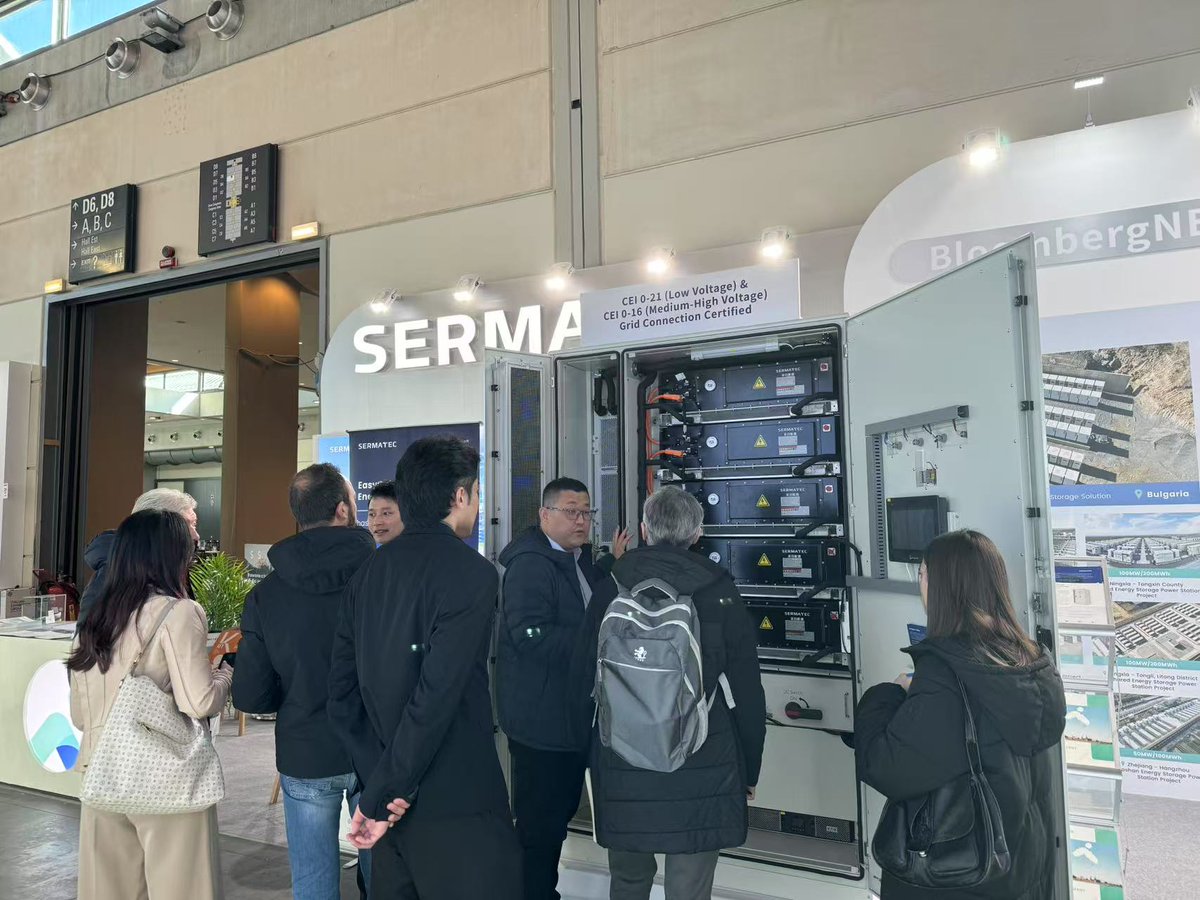 🔋 KEY 2025 Wrap-Up | Thank You for an Incredible Event! 🇮🇹
KEY 2025 has officially come to an end, and Sermatec is proud to have been part of this dynamic platform for innovation and collaboration in the energy storage industry!

#ESS #RenewableEnergy #BESS #UtilityScaleESS
