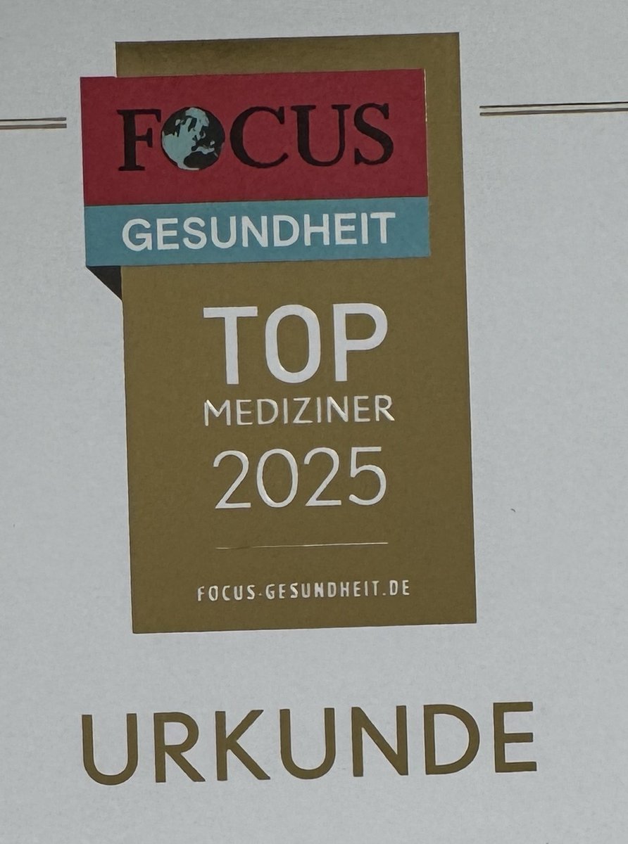 ✨ FOCUS Top-Mediziner 2025 – eine tolle Bestätigung!

Auszeichnung in Bauchchirurgie &amp; Proktologie – dank unseres großartigen Teams, das Patient:innen oft lebenslang begleitet. 💙Morbus Hirschsprung und ARM

#Kinderchirurgie #TopMediziner #FOCUSGesundheit #Transition