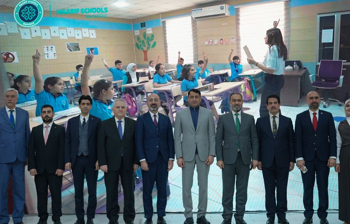 Türkiye Maarif Vakfı (@tmaarifvakfi) on Twitter photo Irak Maarif Okullarımızın düzenlediği iftar programı Başkanımız <a href="/Mahmut_M_Ozdil/">Mahmut M. Özdil</a>’in ev sahipliğinde gerçekleştirildi.
Programa, Yönetim Kurulu Üyemiz @Cicekali_, T.C. Bağdat Büyükelçiliği yetkilileri, Irak Bakanlar Kurulu Genel Sekreteri Hamid El Gızzi, paydaş Türk kurumlarımızın Irak Maarif Okullarımızın düzenlediği iftar programı Başkanımız <a href="/Mahmut_M_Ozdil/">Mahmut M. Özdil</a>’in ev sahipliğinde gerçekleştirildi.
Programa, Yönetim Kurulu Üyemiz @Cicekali_, T.C. Bağdat Büyükelçiliği yetkilileri, Irak Bakanlar Kurulu Genel Sekreteri Hamid El Gızzi, paydaş Türk kurumlarımızın