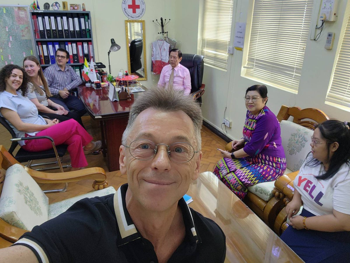 Fabio Beltramini (@fabiosud) on Twitter photo Intro meeting between <a href="/MyanmarRedCross/">Myanmar Red Cross</a> President and EC members with <a href="/URKdk/">Ungdommens Røde Kors</a> happening in #Yangon #Myanmar <a href="/danskrodekors/">Røde Kors</a> #dkaid #unity #youth #TogetherWeAreStrong
Welcome to YGN Sara and Caroline! Intro meeting between <a href="/MyanmarRedCross/">Myanmar Red Cross</a> President and EC members with <a href="/URKdk/">Ungdommens Røde Kors</a> happening in #Yangon #Myanmar <a href="/danskrodekors/">Røde Kors</a> #dkaid #unity #youth #TogetherWeAreStrong
Welcome to YGN Sara and Caroline!