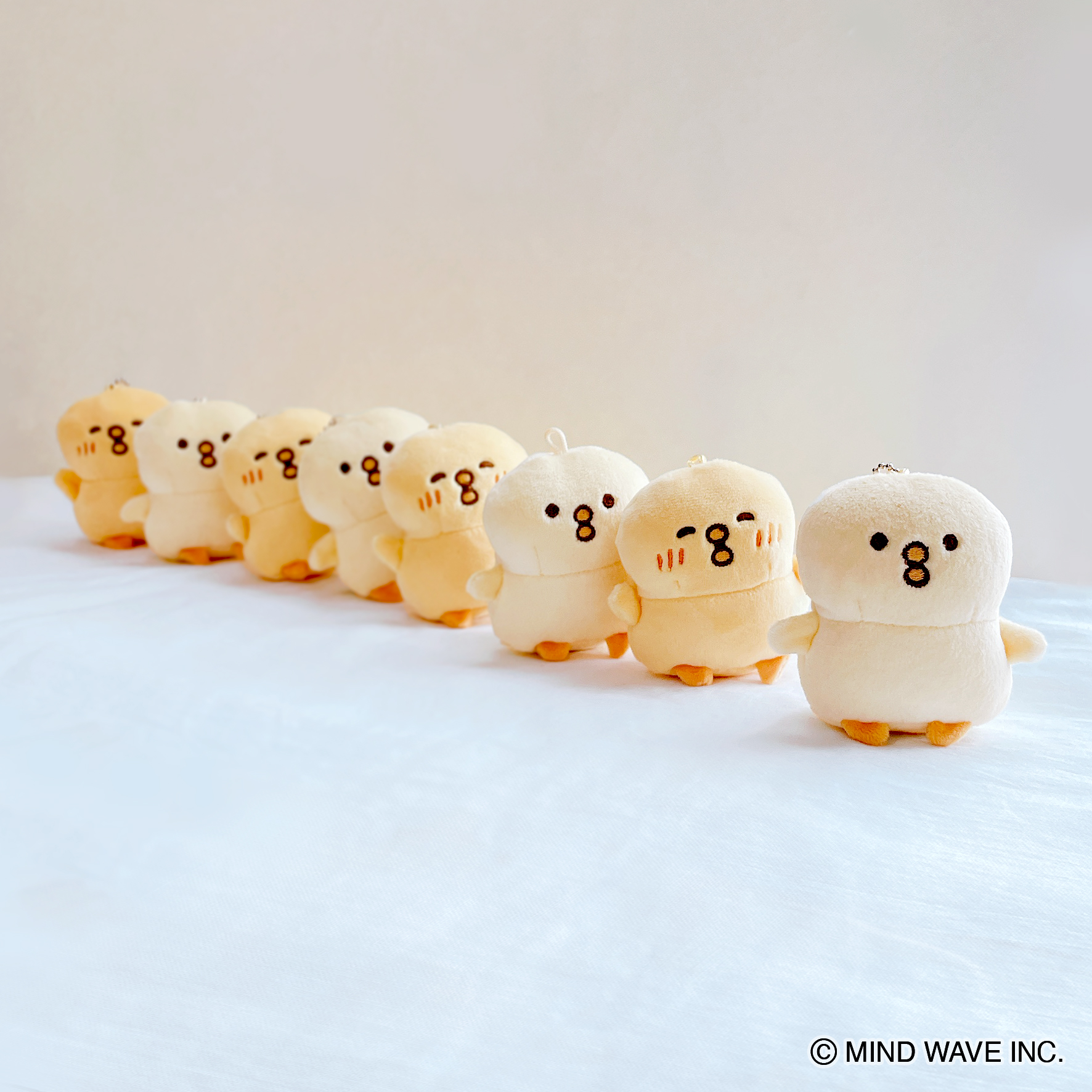 ぬい ぴよこ豆（マインドウェイブ ぬいぐるみ マスコット ぴよこ
