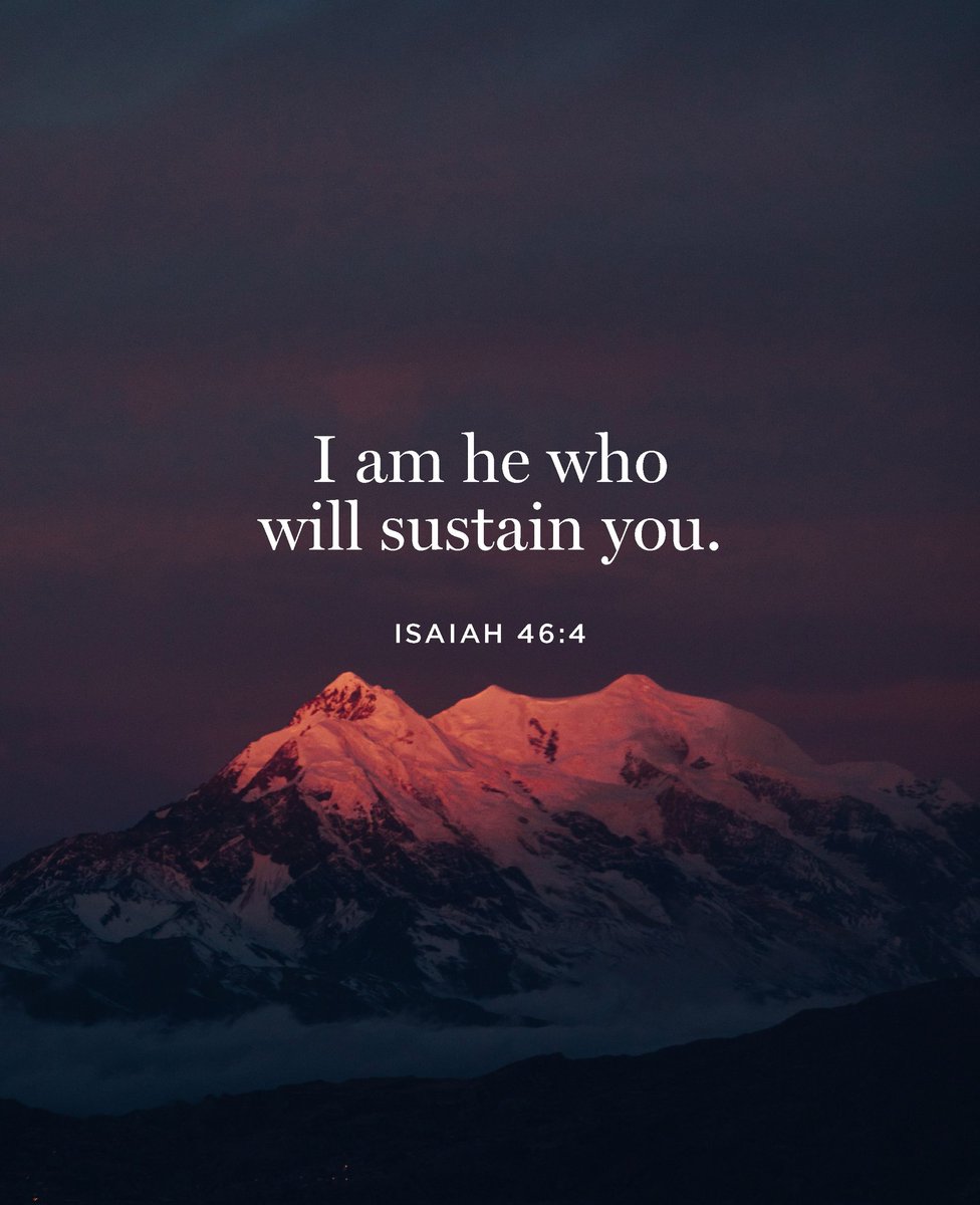 Holy__Bible1's tweet photo. ISAIAH 46:4 https://t.co/kdmUpl60cV