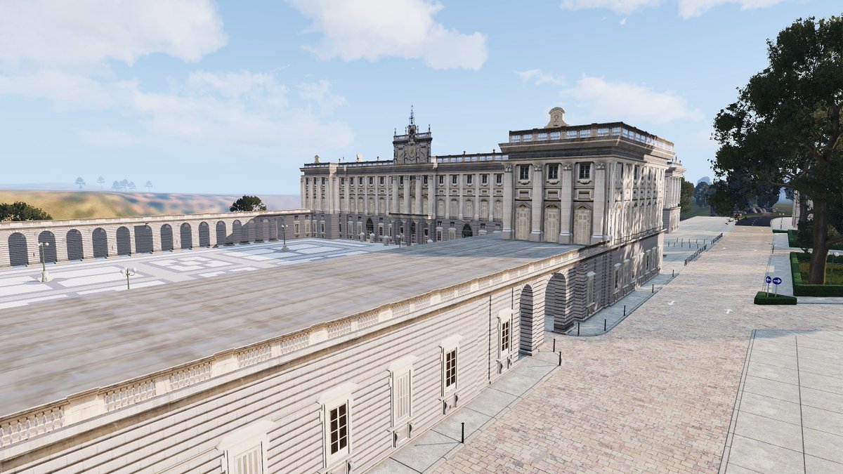 ¿Qué os parece cómo va tomando forma la nueva Madrid? 🏙️✨ Cada día más moderna, sostenible y vibrante. ¡Cuéntanos tu opinión! 👇 #MadridDelFuturo #MadridEvoluciona #arma3 #roleplay #Espana