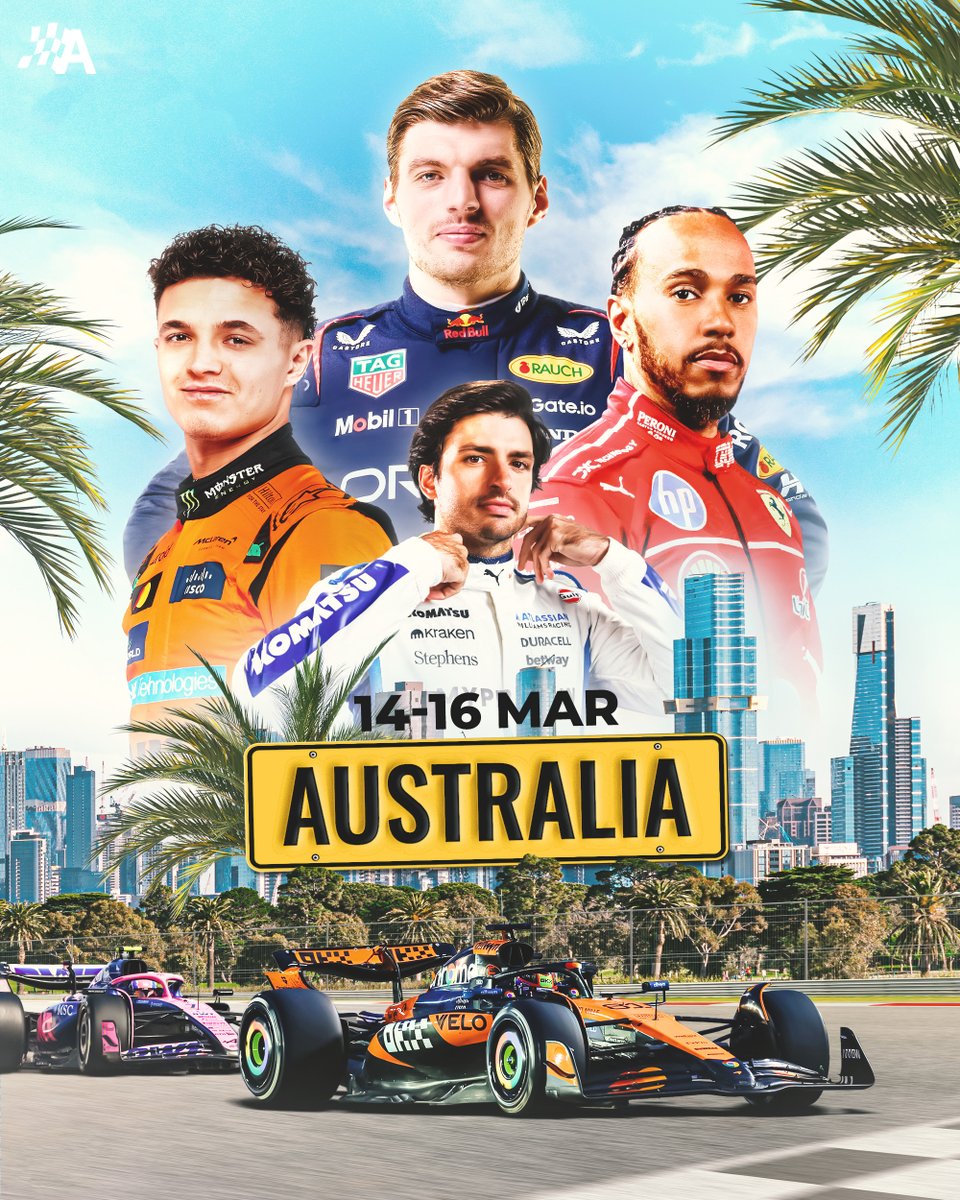 After 92 long days, we can finally say it's RACE WEEK in F1 again! 🙌🇦🇺