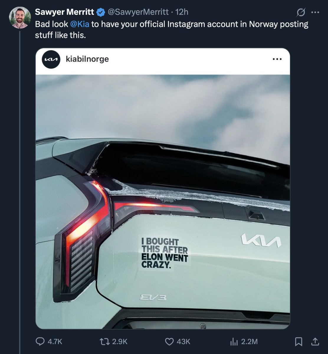 Sawyer Merritt tweet media
