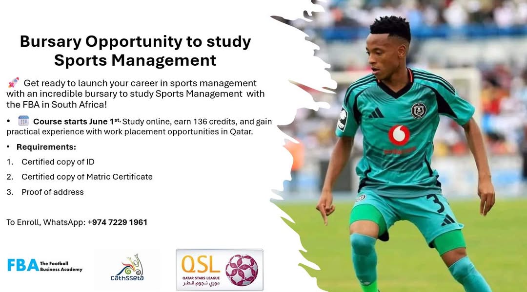 WARNING : Please note CATHSSETA is in no way affiliated with the below poster.