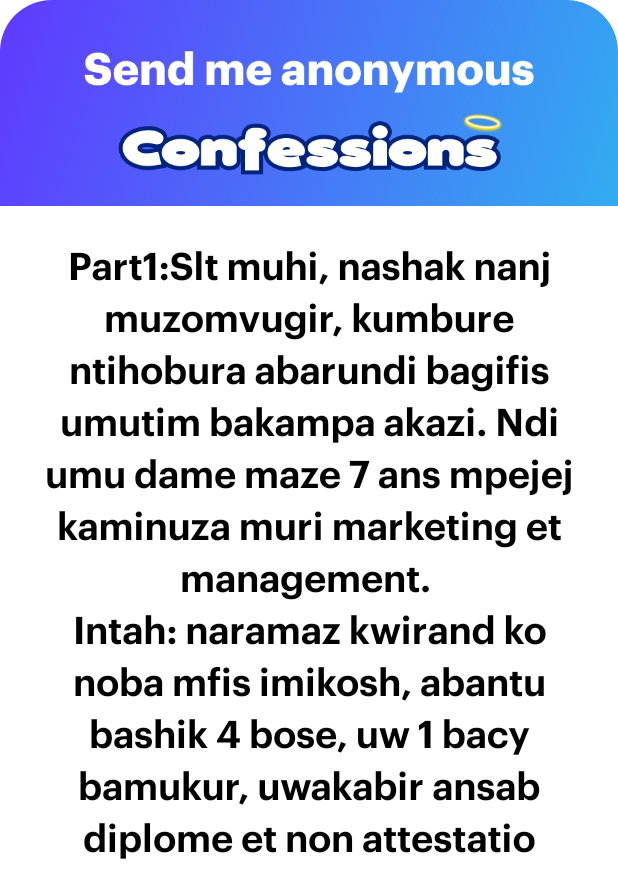 umuhirwa 2 😎🤞🏽 tweet media