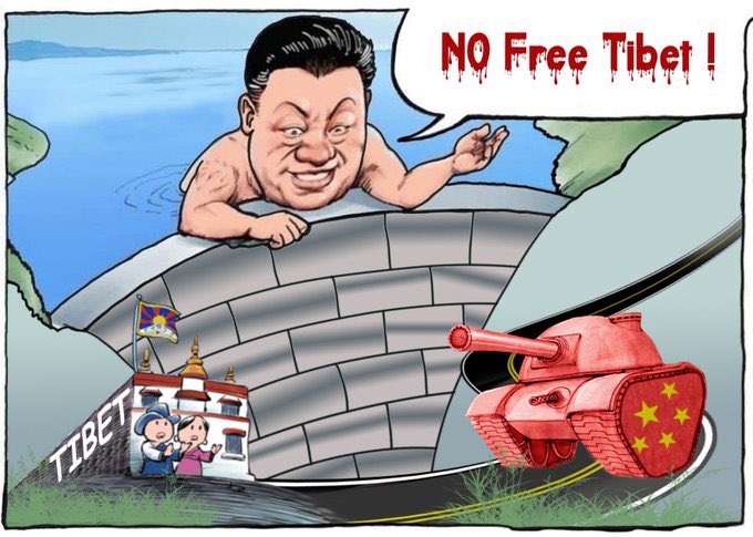 ArshiMalhan (@arshiyamalhan) on Twitter photo The act of renaming Tibetan towns is a Chinese policy designed to erase Tibet’s cultural footprint forever. This is not “progress.” #TibetanUprisingDay #TibetMatters <a href="/TenzinTsundue/">Tenzin Tsundue</a> <a href="/LingRinpoche/">Ling Rinpoche</a> <a href="/freetibetorg/">Free Tibet</a>
#FreeTibet The act of renaming Tibetan towns is a Chinese policy designed to erase Tibet’s cultural footprint forever. This is not “progress.” #TibetanUprisingDay #TibetMatters <a href="/TenzinTsundue/">Tenzin Tsundue</a> <a href="/LingRinpoche/">Ling Rinpoche</a> <a href="/freetibetorg/">Free Tibet</a>
#FreeTibet