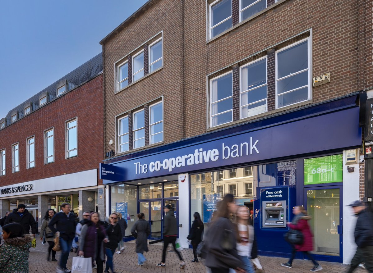 Ben Simpson (@bensimpsonmrics) on Twitter photo Freehold <a href="/CooperativeBank/">The Co-operative Bank UK</a> for further 8.5 years in Chelmsford adjacent to <a href="/marksandspencer/">M&S</a> 🏦
Contact <a href="/Green_and_Ptrs/">Green & Partners</a> for more details 📞 Freehold <a href="/CooperativeBank/">The Co-operative Bank UK</a> for further 8.5 years in Chelmsford adjacent to <a href="/marksandspencer/">M&S</a> 🏦
Contact <a href="/Green_and_Ptrs/">Green & Partners</a> for more details 📞
