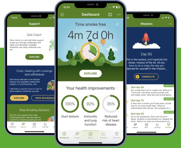 Wiltshire Council #WiltshireTogether (@wiltscouncil) on Twitter photo How can <a href="/thesmokefreeapp/">Smoke Free App</a> help you stop smoking?
✅Get expert, personalised support 24/7
✅Set goals to stay motivated
✅Track health improvements & money saved
Wiltshire residents can access all premium app features FREE (T&Cs apply) by visiting orlo.uk/dCSMf How can <a href="/thesmokefreeapp/">Smoke Free App</a> help you stop smoking?
✅Get expert, personalised support 24/7
✅Set goals to stay motivated
✅Track health improvements & money saved
Wiltshire residents can access all premium app features FREE (T&Cs apply) by visiting orlo.uk/dCSMf