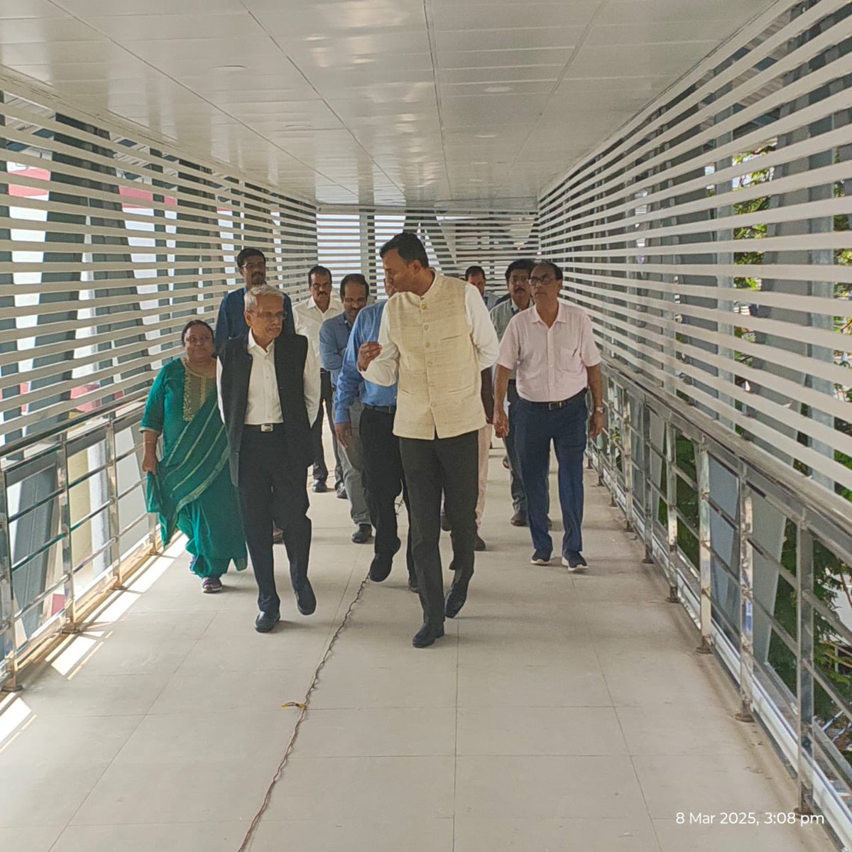 Dhana_Arumugam1's tweet image. A visit to Sree Chitra Tirunal Institute for Medical Sciences &amp;amp; Technology, Thiruvananthapuram, on 8th March 2025 for inspection of the PMSSY building. Assessing developments in healthcare infrastructure. #HealthcareDevelopment