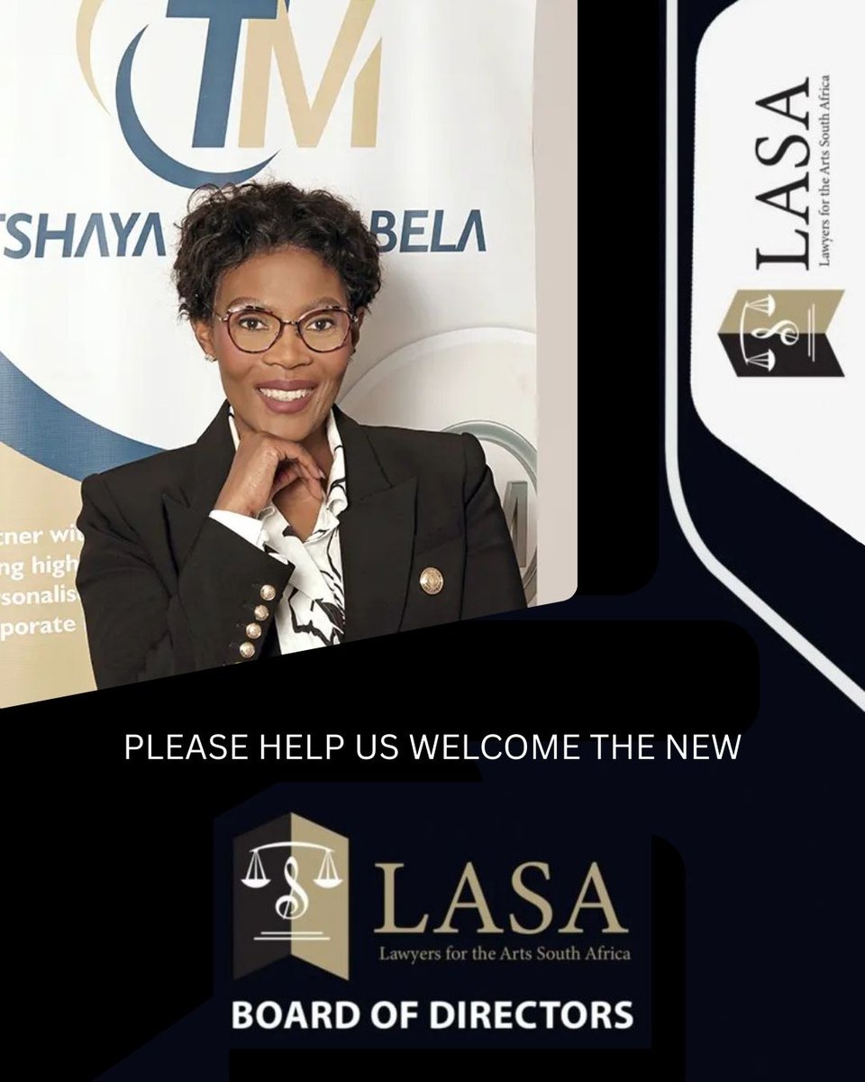 Tshaya Mashabela Attorneys (@tshayamashabela) on Twitter photo We are proud to announce that our director, Tumelo Mashabela, has been recently appointed as a board member of Lawyers for the Arts South Africa (LASA). Guided by the mission to empower and protect creatives, <a href="/LawyersArtsSA/">Lawyers For The Arts South Africa</a> seeks to advocate for the rights of artists and cultural We are proud to announce that our director, Tumelo Mashabela, has been recently appointed as a board member of Lawyers for the Arts South Africa (LASA). Guided by the mission to empower and protect creatives, <a href="/LawyersArtsSA/">Lawyers For The Arts South Africa</a> seeks to advocate for the rights of artists and cultural