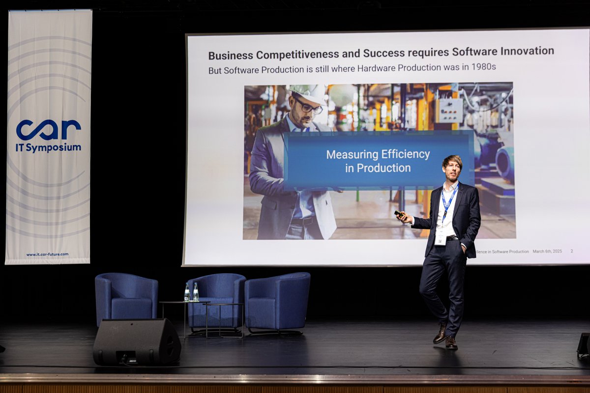 Dr. Johannes Bohnet, CEO of <a href="/Seerene/">Seerene</a>, spoke at the CAR IT Symposium, where he shared deep insights into scaling software development for business success.
