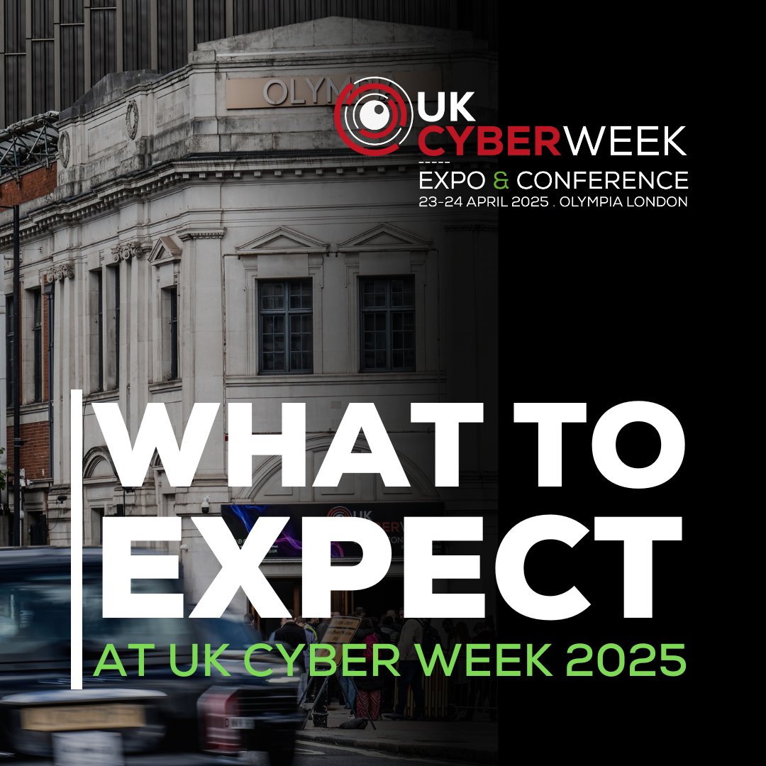 What can you expect at UK Cyber Week 2025❔ 

We listened to your feedback from last years event and have spent the past year carefully curating the perfect show for you.  

Check out our website and see for yourself!

ukcyberweek.co.uk 

#UKCW25