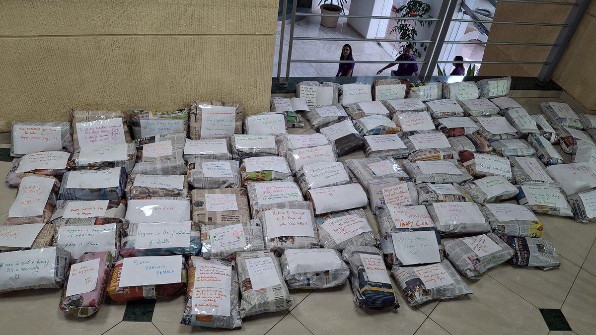 CSR_Persistent's tweet image. This Women’s Day, we assembled hygiene kits, crafted 350+ red dot bags, and hosted a special event for our housekeeping staff, with gifts personally presented by Chairperson Mrs. Sonali Deshpande. 💖
#WomensDay #Sustainability #VolunteerImpact #CSR