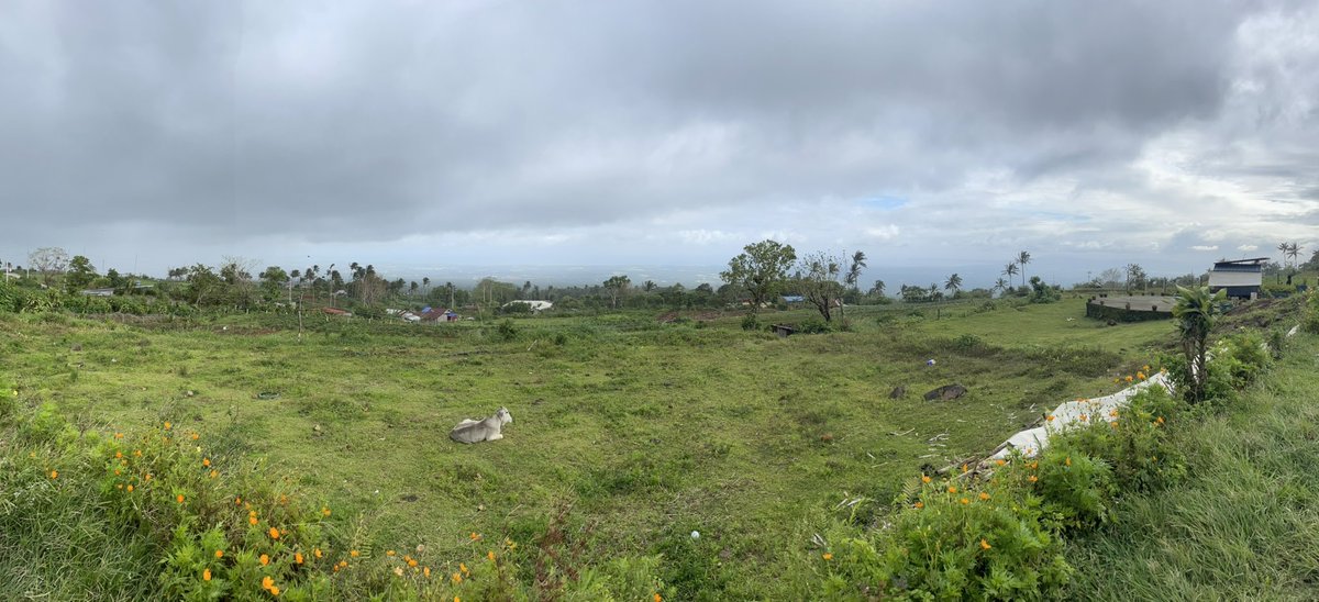 Panorama in between the rain showers.