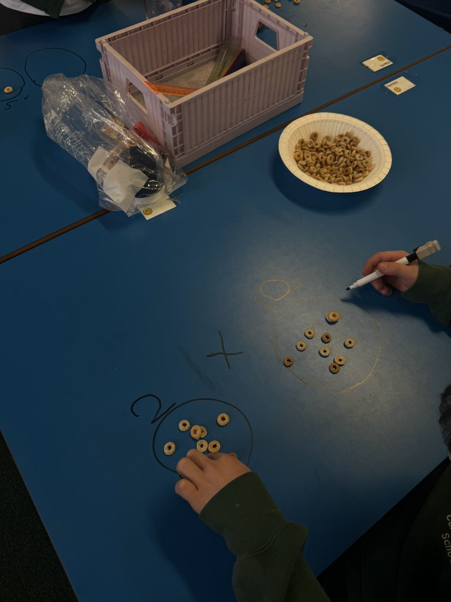 CultsSchool's tweet photo. 2P learned all about βEqual Groupsβ by splitting up some Cheerios! π₯£
#TeamCPS #AberdeenLearns #Numeracy https://t.co/i4WTZ7LYDn