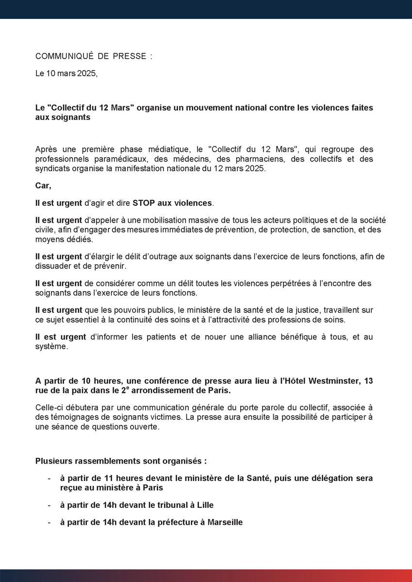 FMF_Fédération des Médecins de France tweet media
