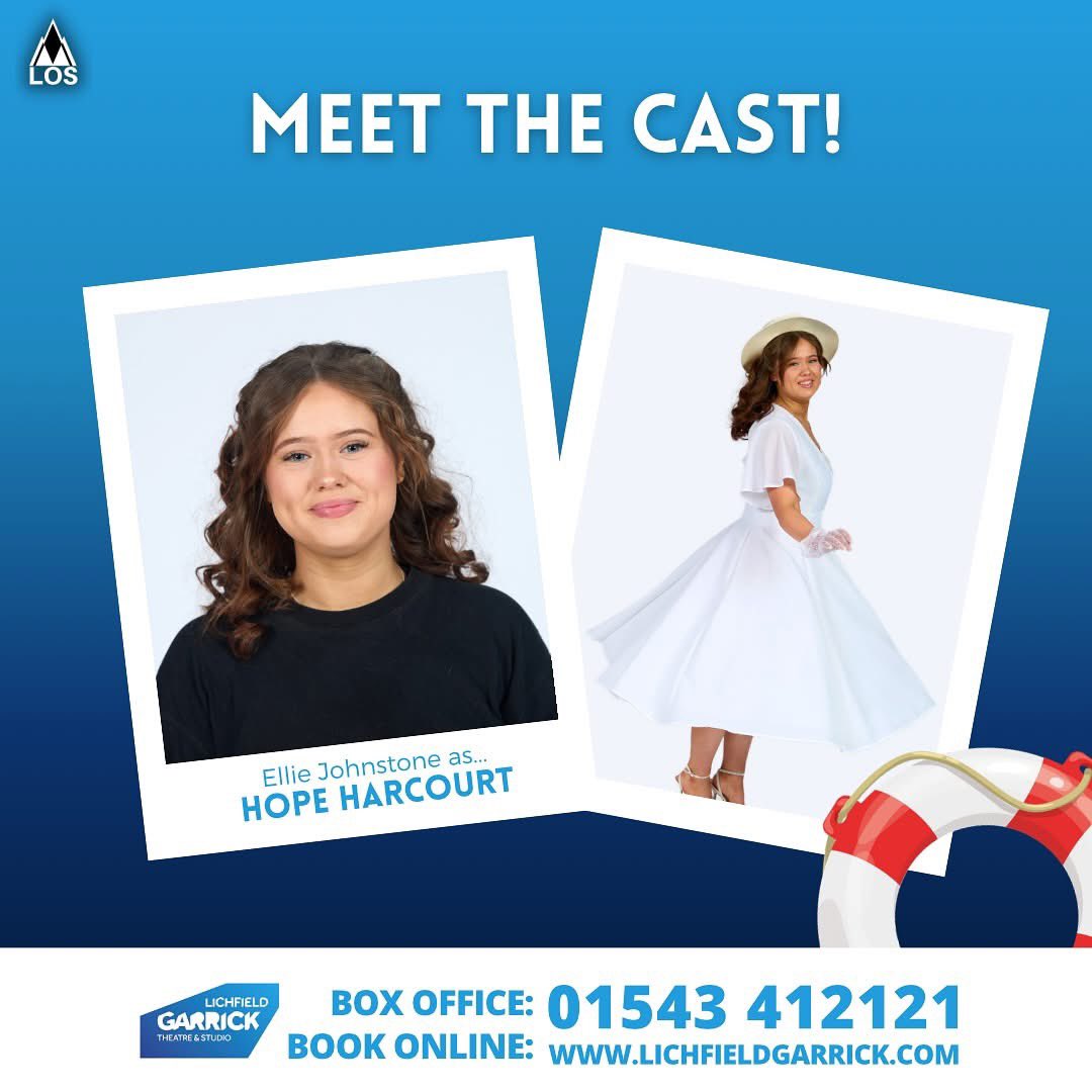 Lichfield Operatic Society (@lichopofficial) on Twitter photo It’s the start of a new week, so it’s time to meet more of our Anything Goes Cast 🤩 Introducing Ellie Johnstone who is taking on the role of Hope Harcourt.
Book your tickets today!Call 01543 412121 or go to lichfieldgarrick.com/whats-on/music… 🎟️✨
⭐️Coming to <a href="/The_Garrick/">Lichfield Garrick 🎭</a> 8-12 April ⭐️ It’s the start of a new week, so it’s time to meet more of our Anything Goes Cast 🤩 Introducing Ellie Johnstone who is taking on the role of Hope Harcourt.
Book your tickets today!Call 01543 412121 or go to lichfieldgarrick.com/whats-on/music… 🎟️✨
⭐️Coming to <a href="/The_Garrick/">Lichfield Garrick 🎭</a> 8-12 April ⭐️