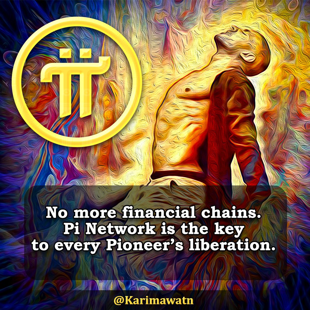 karimawatn's tweet photo. Drop Your $Pi Username And Check 24 hours latter 🚀🪙🚀
🤝 Every #Pioneer who believes in #PiNetwork is already on the path to freedom.❤️🙋
🔥My username : 👉Karimawatn👈
🔃 Retweet ❤️ Like 👍 Follow
#PiDay2025 #PiNation #PiCoin #PI #FinancialJustice #1Family1Pioneer #PCT #PiGCV #GCV #PiForFreedom #PiCommunity @PiCoreTeam
@nkokkalis
@Chengdiao
