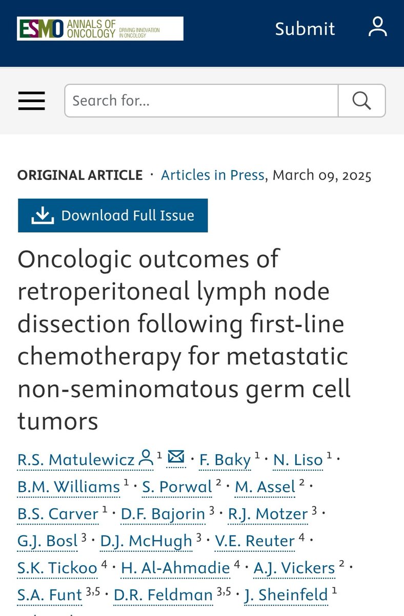 Postchemotherapy RPLND

This study challenges the routine 1 cm residual mass cut-off in clinical practice, demonstrating that even with residual masses <1 cm, viable tumor (2%) and teratoma (22%) are detected. 
Is it time to reconsider the RPLND criteria?
 annalsofoncology.org/article/S0923-…