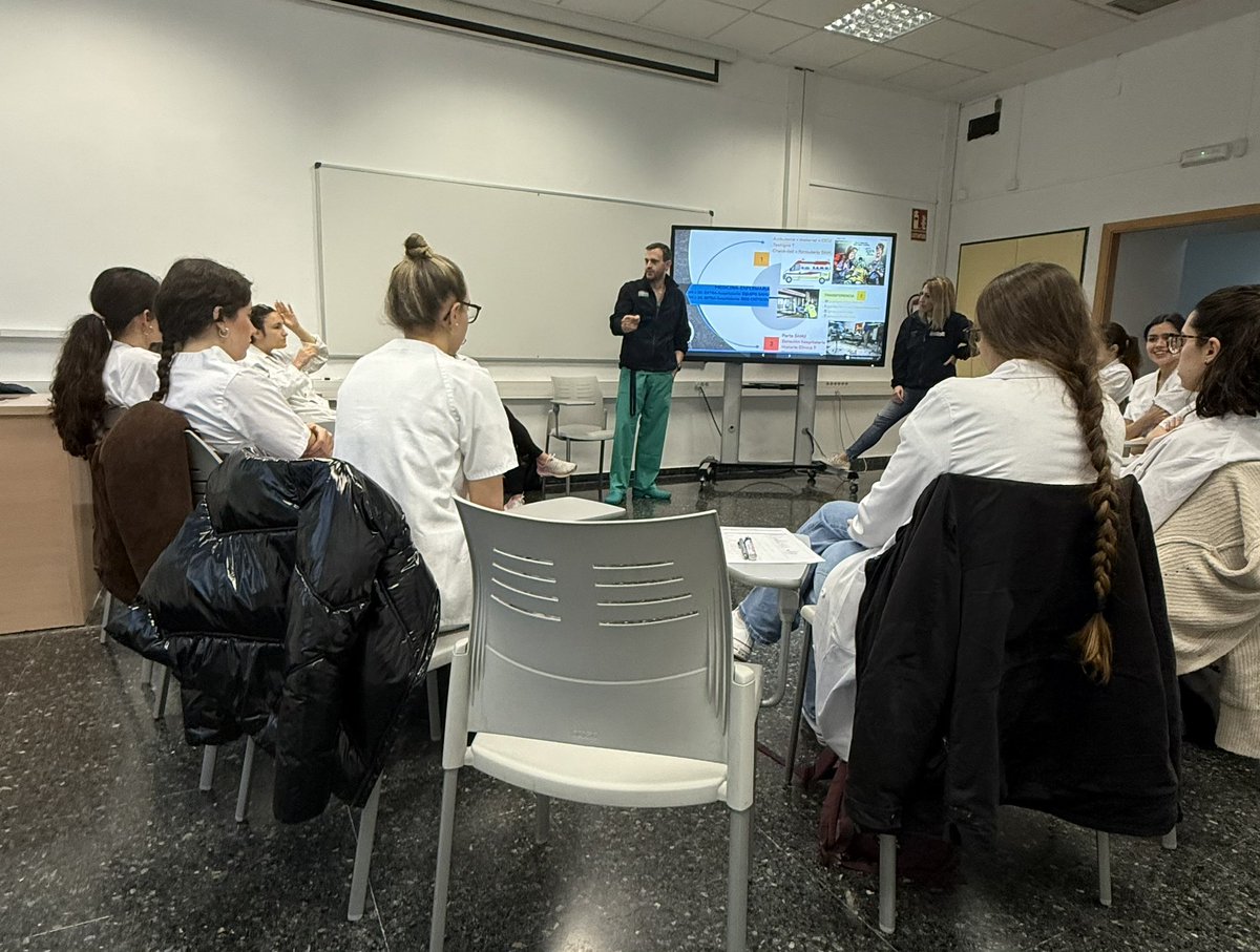 GAguilarSICU's tweet image. #MedicalSimulation #Anesthesiology #CriticalCare ‘Advanced Trauma Life Support’ Teaching, learning &amp;amp; having a great time at our #CESIS @UV_EG with our students @medicina_uv @anestesiavalen @GVAclinic @incliva_iis #SomClinic @SESAMSimulation @Sessep_Esp @SCISEDAR @ESICM