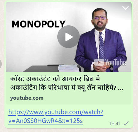 CMA (Dr) Ashish Thatte (@ashishthatte) on Twitter photo youtube.com/watch?v=An0SS0…
I am not very professional both in Hindi and Video Editing but I have tried my level best.
<a href="/ICMAICMA/">The Institute of Cost Accountants of India</a> <a href="/theicai/">Institute of Chartered Accountants of India - ICAI</a> <a href="/icsi_cs/">Institute of Company Secretaries of India (ICSI)</a> <a href="/nsitharaman/">Nirmala Sitharaman</a> <a href="/nsitharamanoffc/">Nirmala Sitharaman Office</a> <a href="/PMOIndia/">PMO India</a> <a href="/FinMinIndia/">Ministry of Finance</a> <a href="/MCA21India/">Ministry of Corporate Affairs</a> <a href="/supriya_sule/">Supriya Sule</a> <a href="/AmitApte71/">CMA Amit Apte</a> <a href="/CMAPappan/">CMA HP Pappan Bhai</a> <a href="/ndtv/">NDTV</a> <a href="/aajtak/">AajTak</a> <a href="/EconomicTimes/">Economic Times</a> youtube.com/watch?v=An0SS0…
I am not very professional both in Hindi and Video Editing but I have tried my level best.
<a href="/ICMAICMA/">The Institute of Cost Accountants of India</a> <a href="/theicai/">Institute of Chartered Accountants of India - ICAI</a> <a href="/icsi_cs/">Institute of Company Secretaries of India (ICSI)</a> <a href="/nsitharaman/">Nirmala Sitharaman</a> <a href="/nsitharamanoffc/">Nirmala Sitharaman Office</a> <a href="/PMOIndia/">PMO India</a> <a href="/FinMinIndia/">Ministry of Finance</a> <a href="/MCA21India/">Ministry of Corporate Affairs</a> <a href="/supriya_sule/">Supriya Sule</a> <a href="/AmitApte71/">CMA Amit Apte</a> <a href="/CMAPappan/">CMA HP Pappan Bhai</a> <a href="/ndtv/">NDTV</a> <a href="/aajtak/">AajTak</a> <a href="/EconomicTimes/">Economic Times</a>