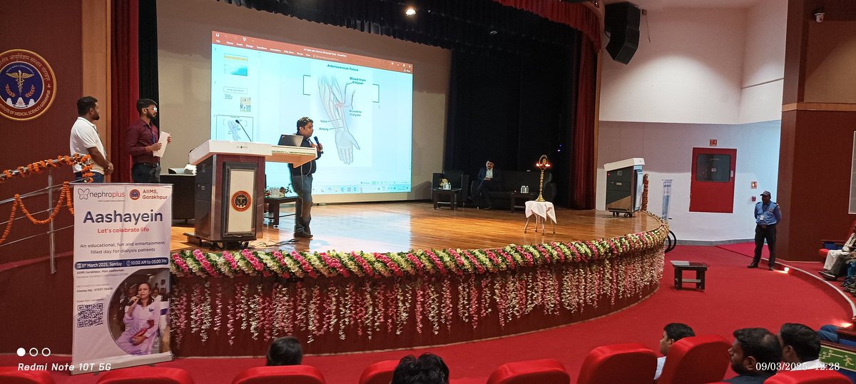 vascularsrgn's tweet image. Sunday well spent by  educating patients on fistula care &amp;amp; longevity at @AIIMSGorakhpur Small efforts in awareness can make a big difference for those with CKD. First of its kind event in eastern UP . Kudos to @nephroplus
#FistulaCare #Accessed
@theveincon