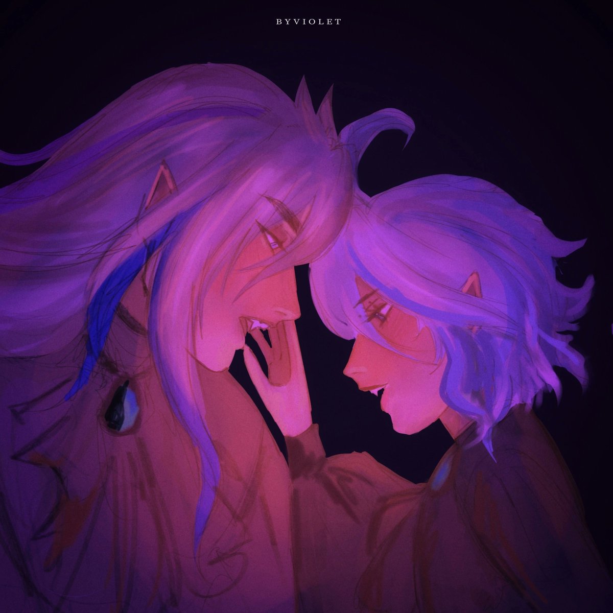 violetlum's tweet image. 💗
#Neuvifuri #Furina #Neuvillette
#ヌヴィフリ #イラスト #Focallette