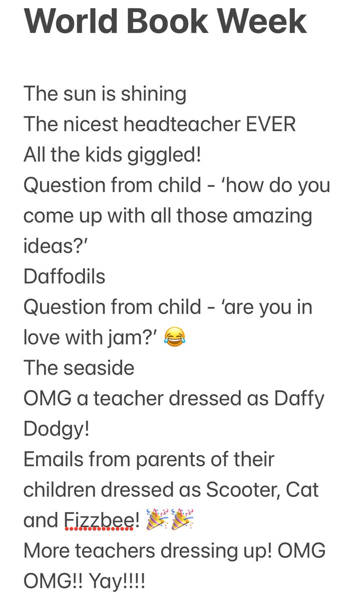 CRSains's tweet image. World book week went by in a blur of trains and school visits. This year I tried to keep a note of small things that I enjoyed as the week went on.
Thanks so much to everyone who welcomed me or dressed up as one of my characters - you had me smiling all week.