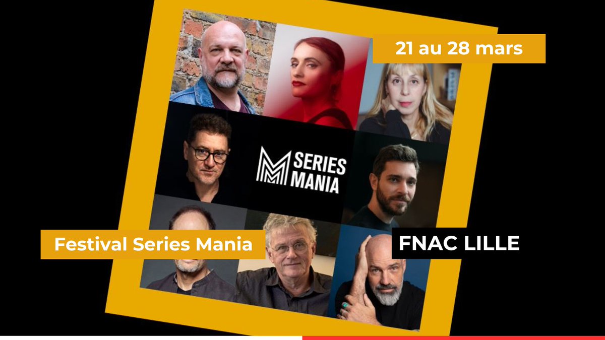 Du 21 au 28/03, la <a href="/Fnac/">Fnac</a> Lille déploie un pop-up spécial séries à l’occasion du <a href="/FestSeriesMania/">SERIES MANIA</a>.
<a href="/MarieQuasi/">Marie Casabonne</a>,<a href="/LafonLola/">LolaLafon</a>, <a href="/NicolasTackian/">NikoTackian</a>,  <a href="/Bernard_Minier/">Bernard Minier</a>, <a href="/CharlyLemega/">Charly Lemega</a> et bien d'autres, seront présents pour des rencontres et séances de dédicaces.

9/14