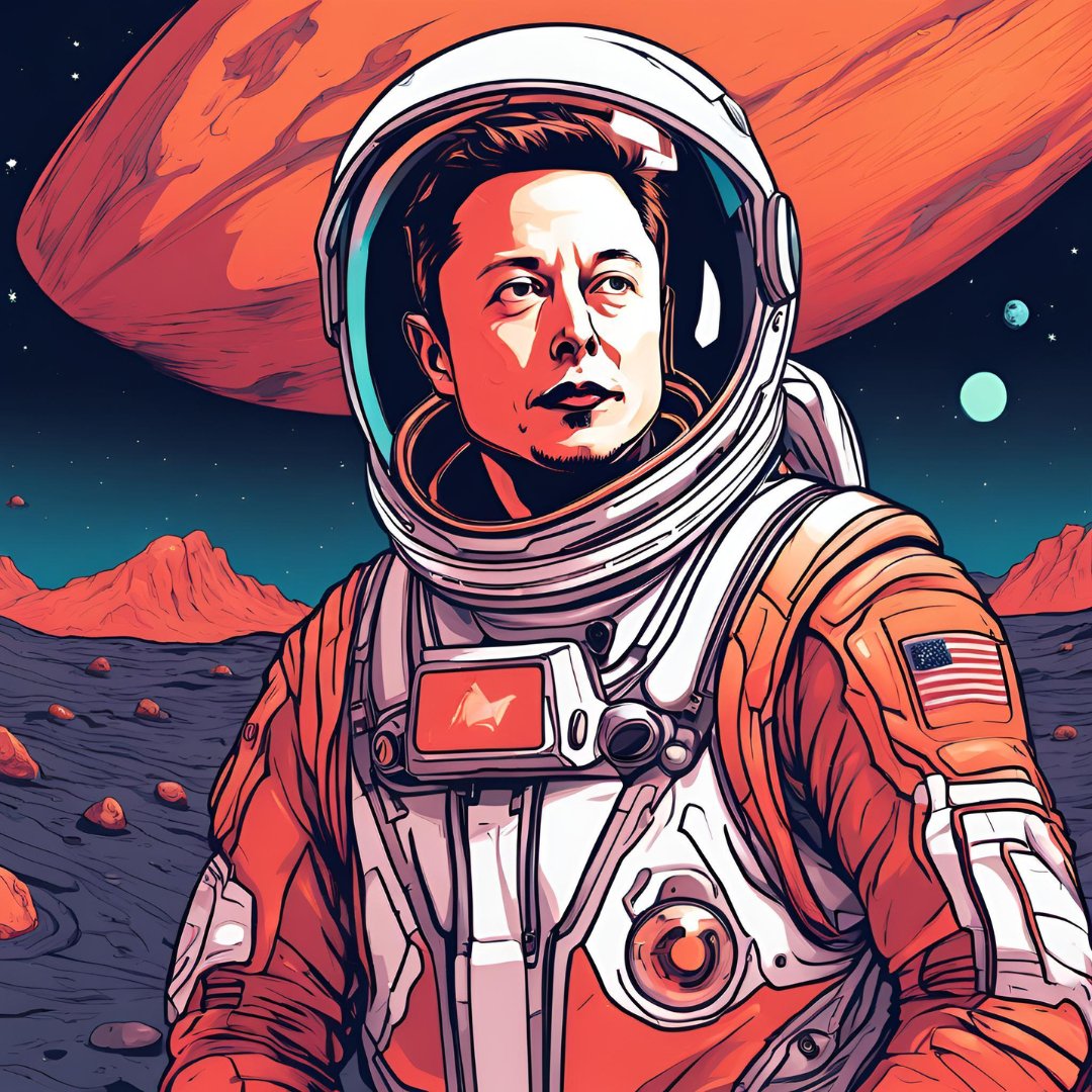 Elon Mars Adventure tweet media