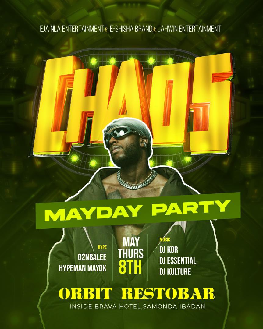 WsGeneral2's tweet image. Anticipate THE CHAOS PARTY in IB City!!!!!

Entry is free!!!! Send a Dm to get your invite.