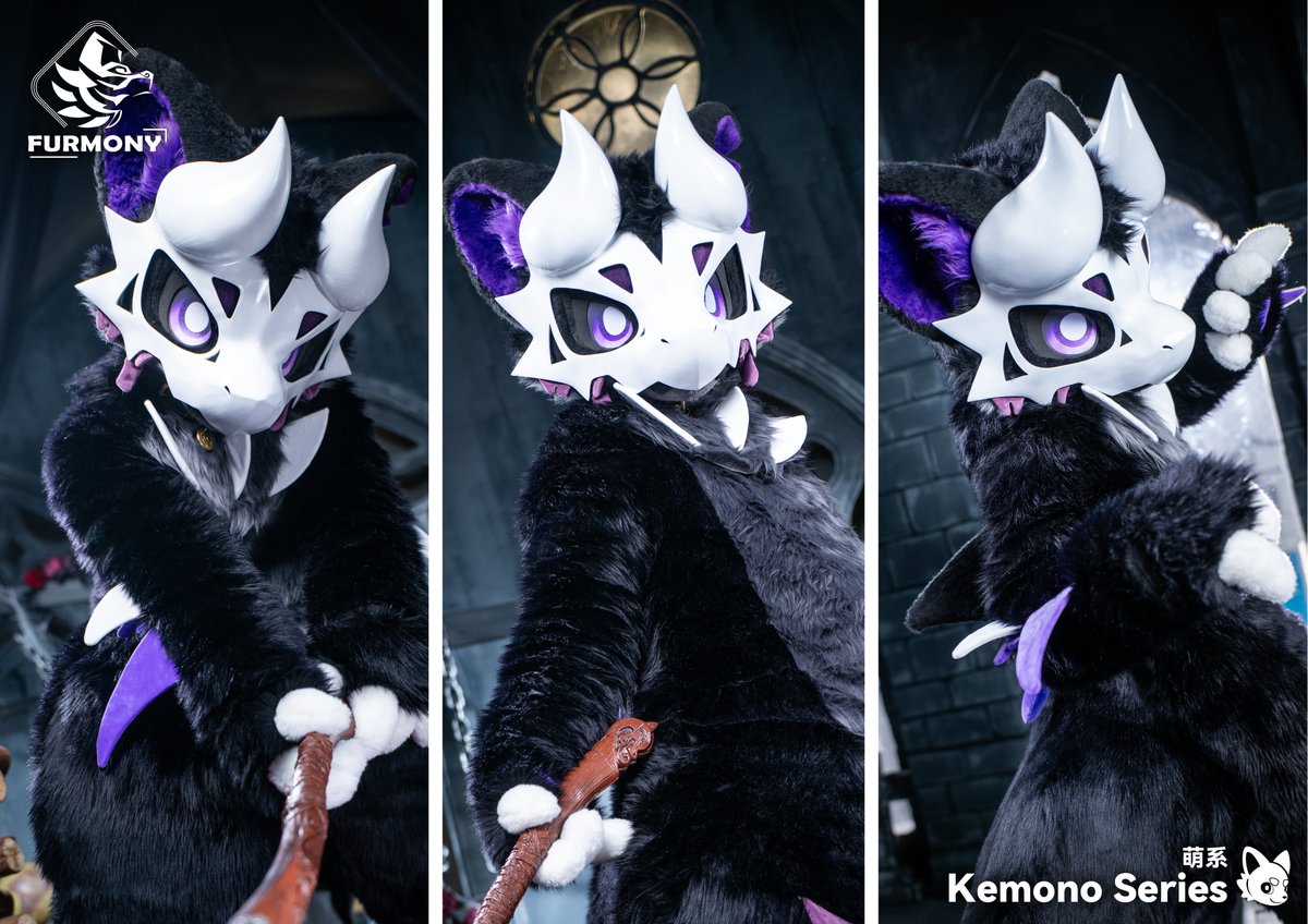 「New Commission Finished」  

"You've got three minutes to run！"  

Thanks for the trust from <a href="/AirSAMAdesu/">Air</a> 

#furry #fursuit #鸿萌造物 #furmony
