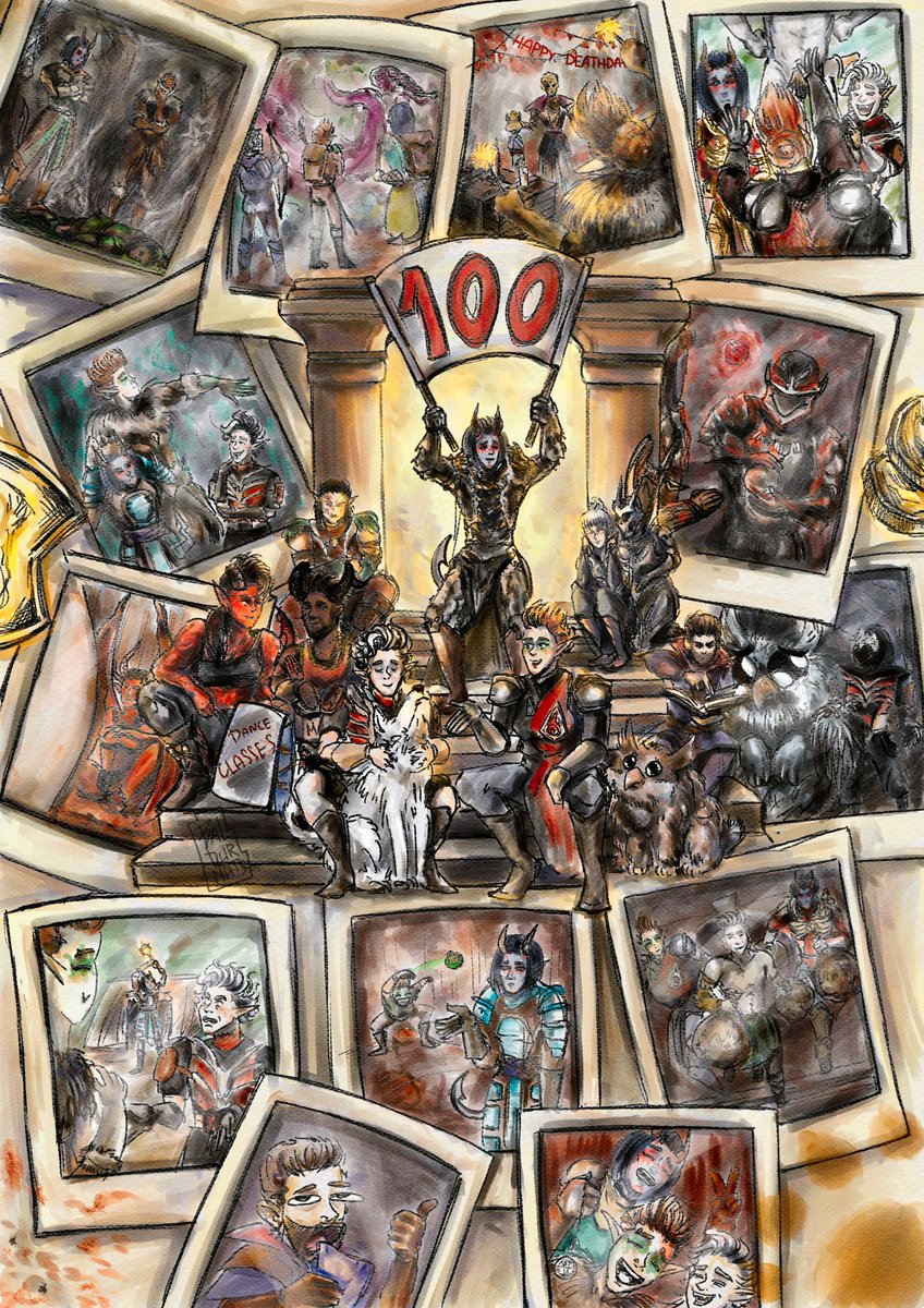 If I'm right, the next stream will be the 100th. Congratulations, gentlemen <a href="/NeilNewbon/">Neil Newbon - gathering party for BG3</a> <a href="/Devilligan/">Tom De Ville</a>!

#nobigneil #bowee #asra #astarion #bg3 #bg3fanart #bg3meme #baldursgate3