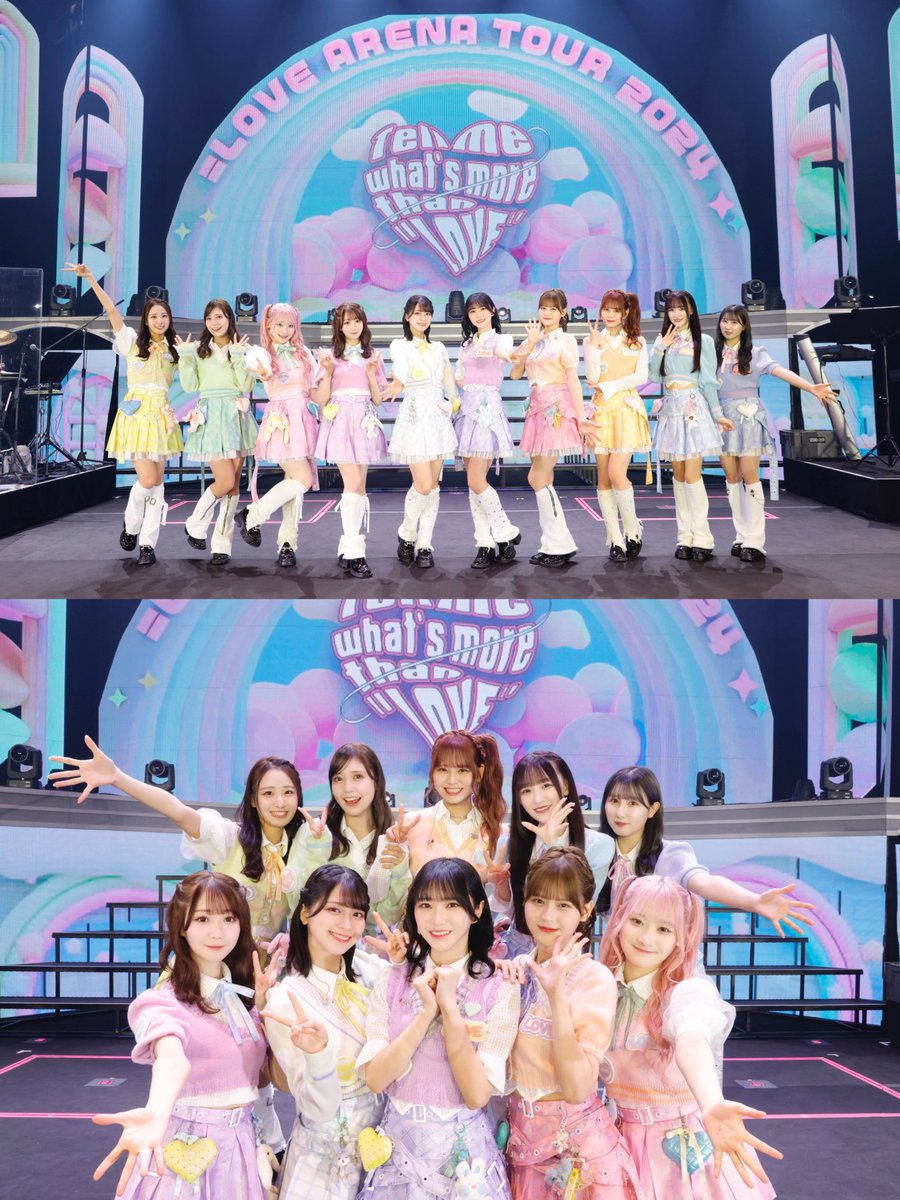 アリーナツアー2024ニット衣装🧶#イコラブ