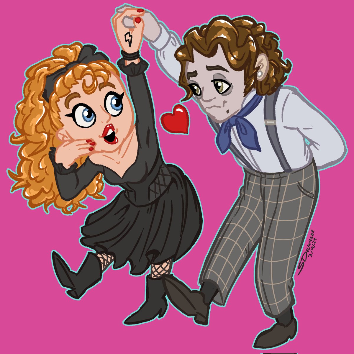 StarredDemation's tweet photo. A little #LisaFrankenstein #fanart #horror https://t.co/7Ber5T6nM7