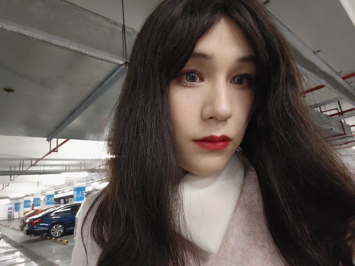 chenchen232's tweet image. 好久没女装出门了😨. #男娘 #伪娘