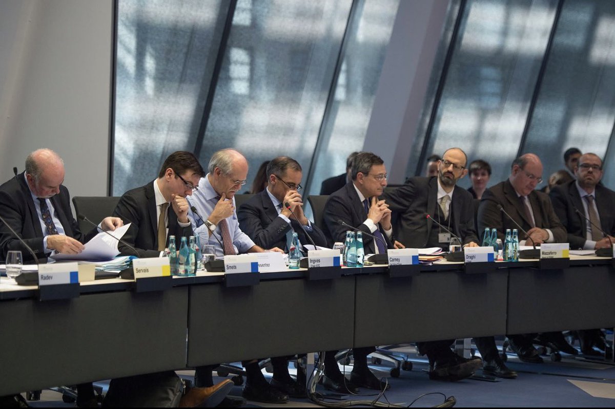 JohnPCFell's tweet image. Congratulations to @MarkJCarney for his victory in the contest for leader of the Canadian Liberal Party 👏 Little did I know the day this photo was taken - at a meeting of the ESRB General Board - that I would be making a presentation to not one but two G7 Prime Ministers to be.